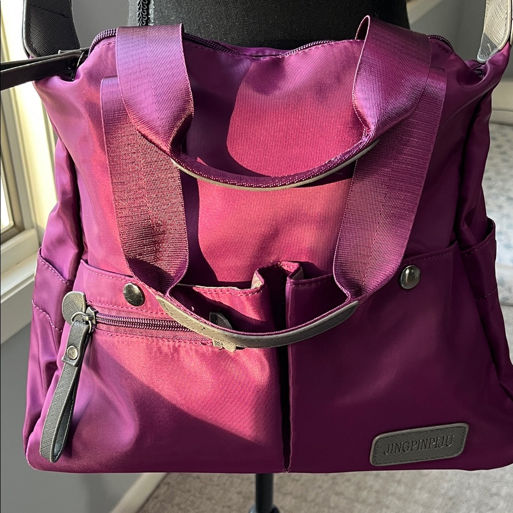 Purple Tote Bag